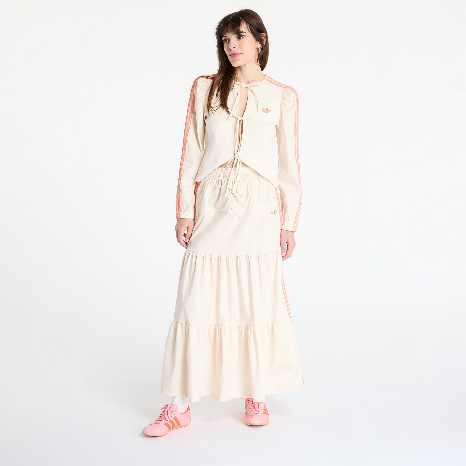 Szoknyák adidas Originals Summer Glow Skirt Wonder White