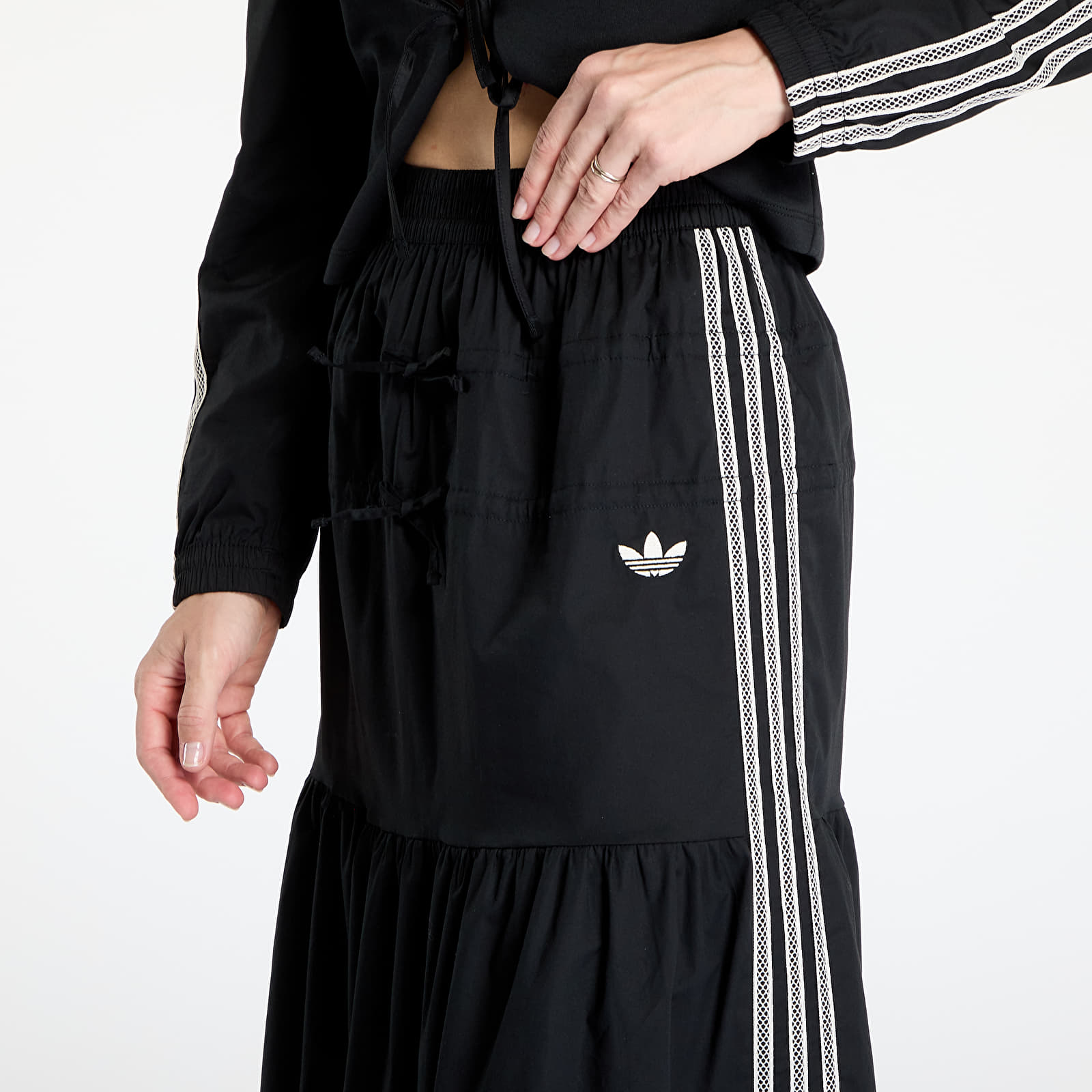 Szoknyák adidas Originals Summer Glow Skirt Black