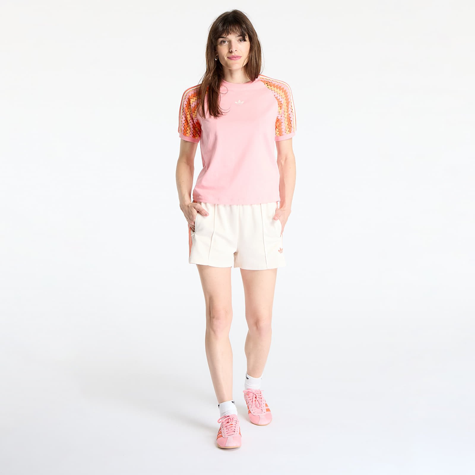 Shorts adidas Originals Summer Glow Classic Short Wonder White
