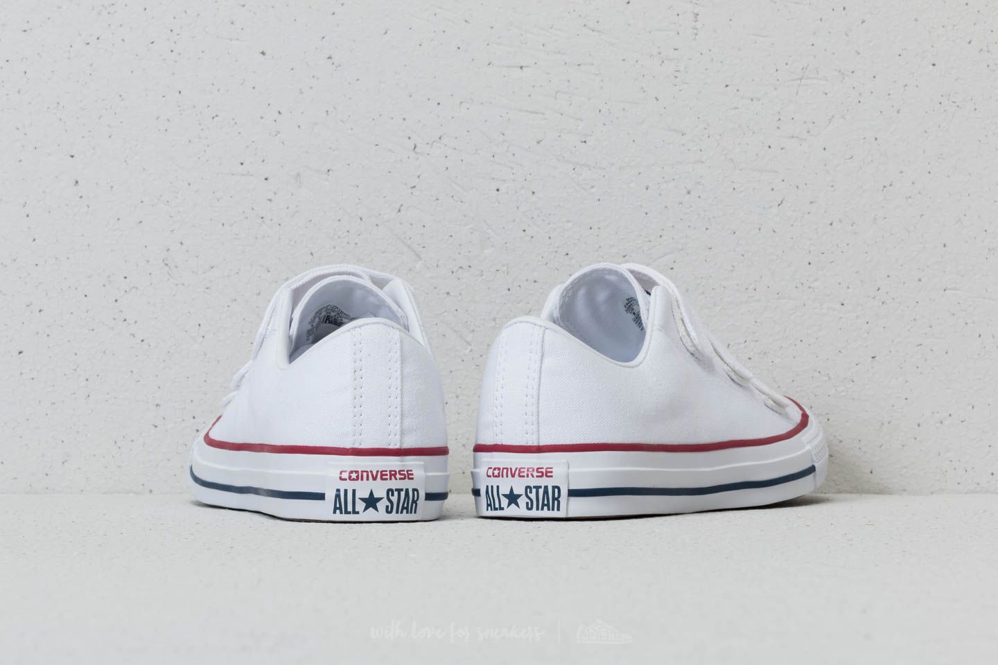 Dámske topánky a tenisky Converse Chuck Taylor All Star 3V OX White/ Insignia Blue/ Garnet