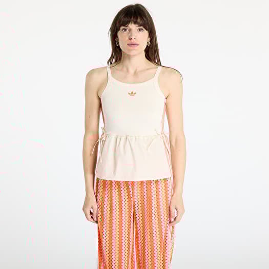 Top adidas Originals Summer Glow Top Wonder White