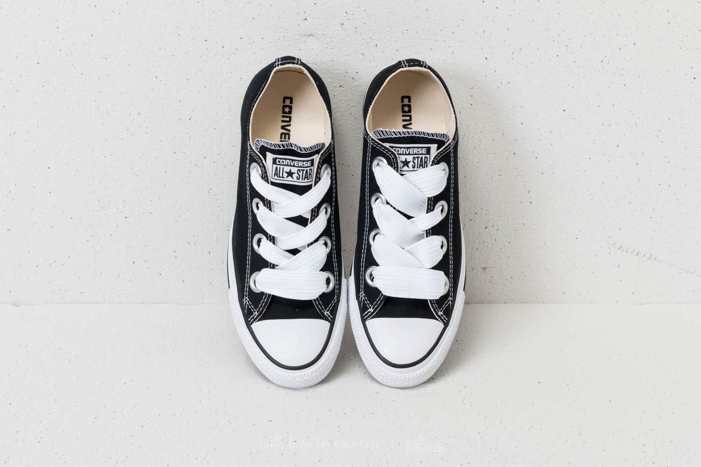 Women s shoes Converse Chuck Taylor All Star Big Eyelets Ox Black Natural White Footshop