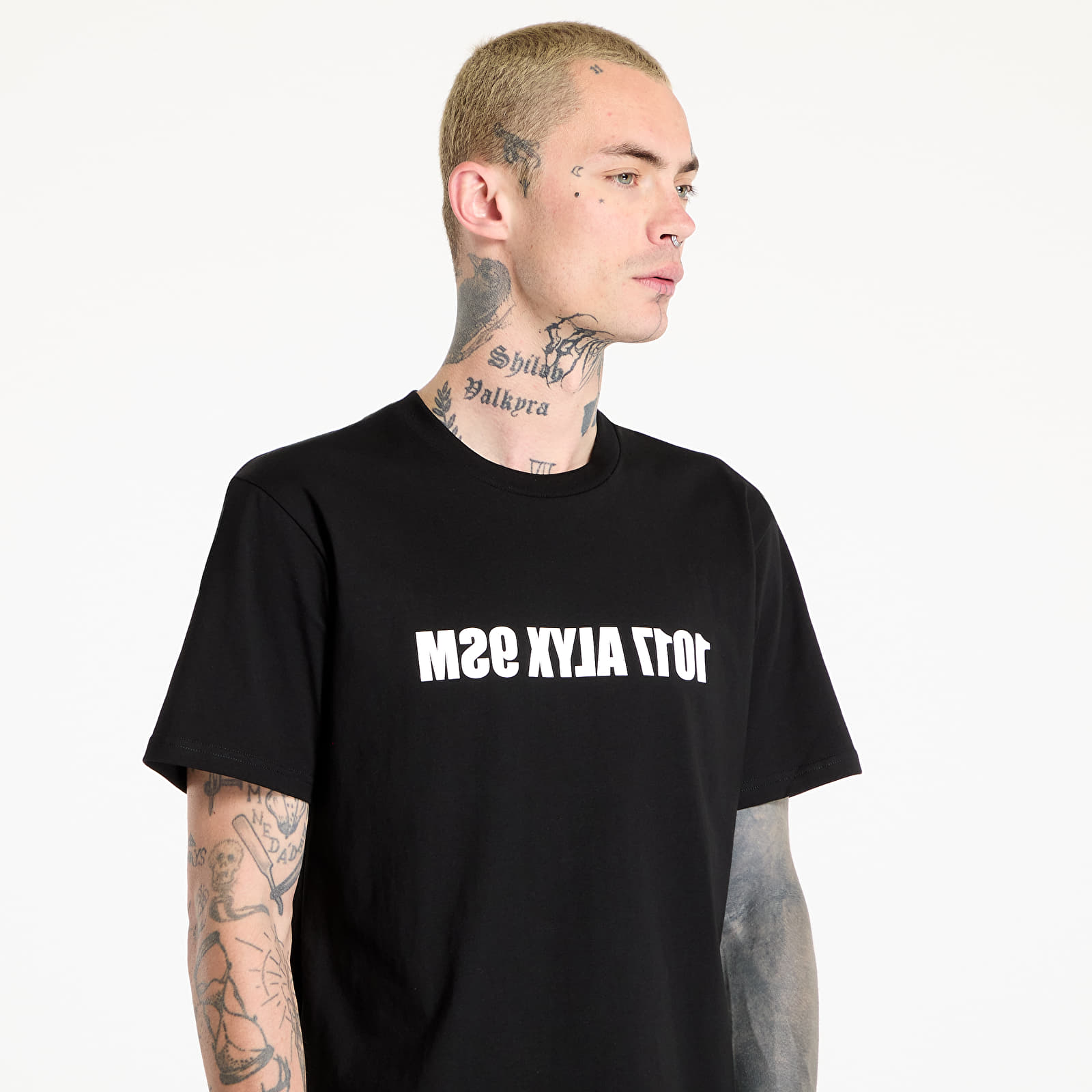 Men's T-shirts Alyx Studio Mirror Tee UNISEX Black