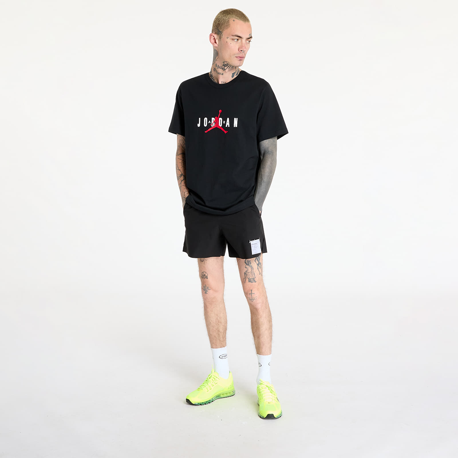 T-shirts Jordan Air Men's Stretch T-Shirt Black