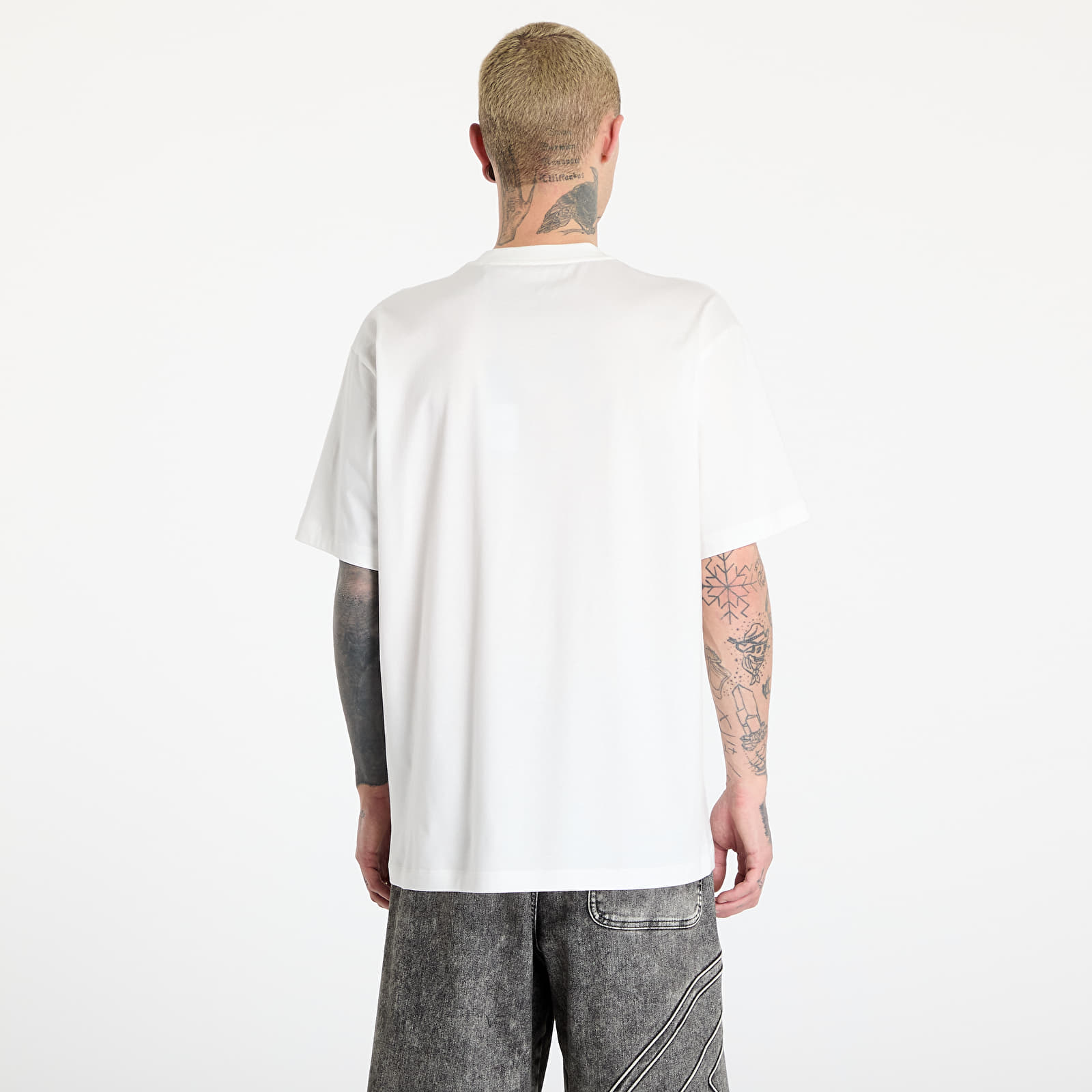 Ανδρικά μπλουζάκια Y-3 M Regular Short Sleeve Tee Core White