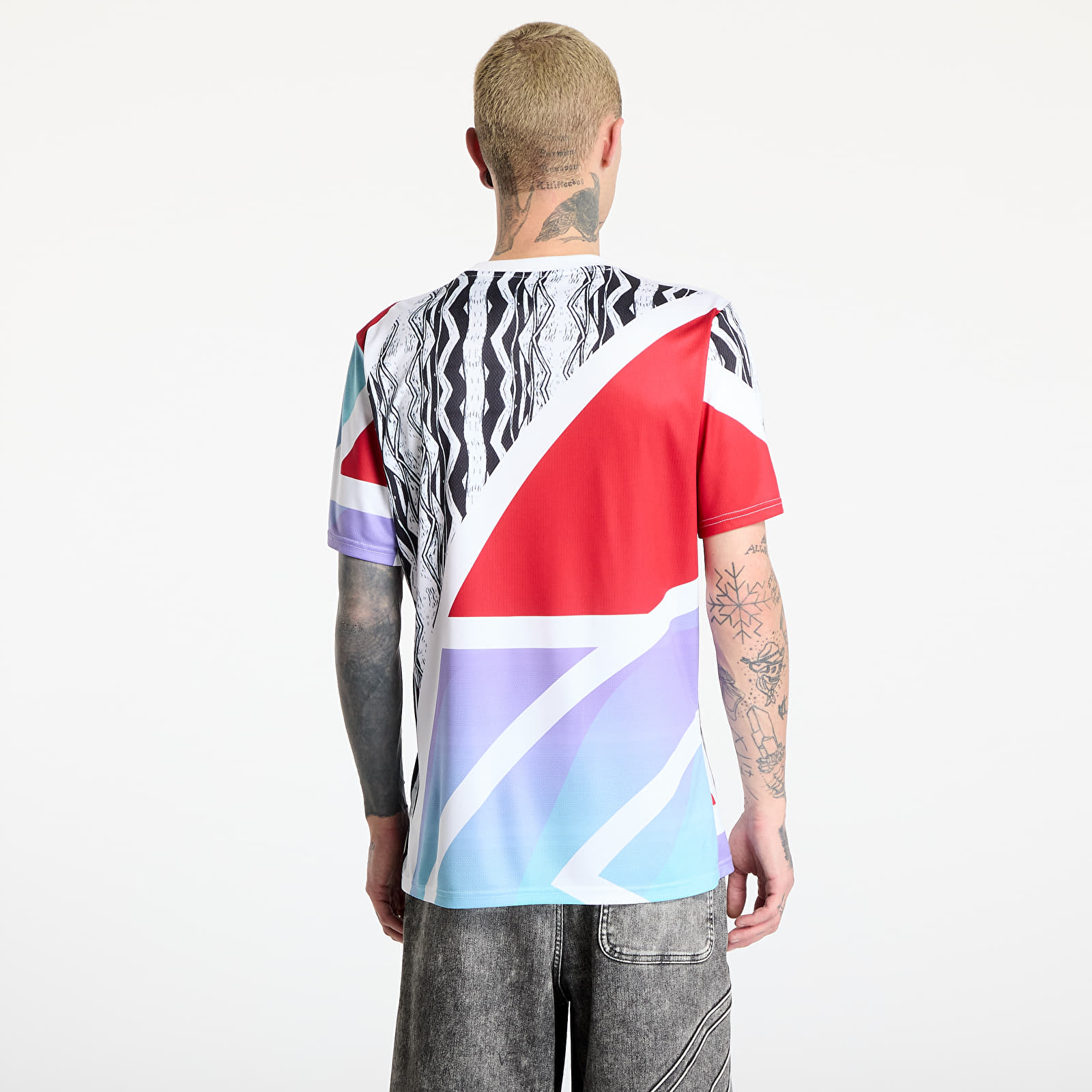 Trikots adidas Arsenal Fc 24/25 Pre-Match Jersey Better Scarlet/ White/ Black/ Clear Aqua