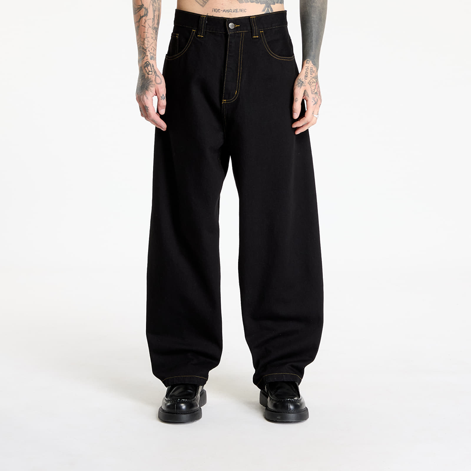 Jeans Carhartt WIP Brandon Pant Black Rinsed XXL