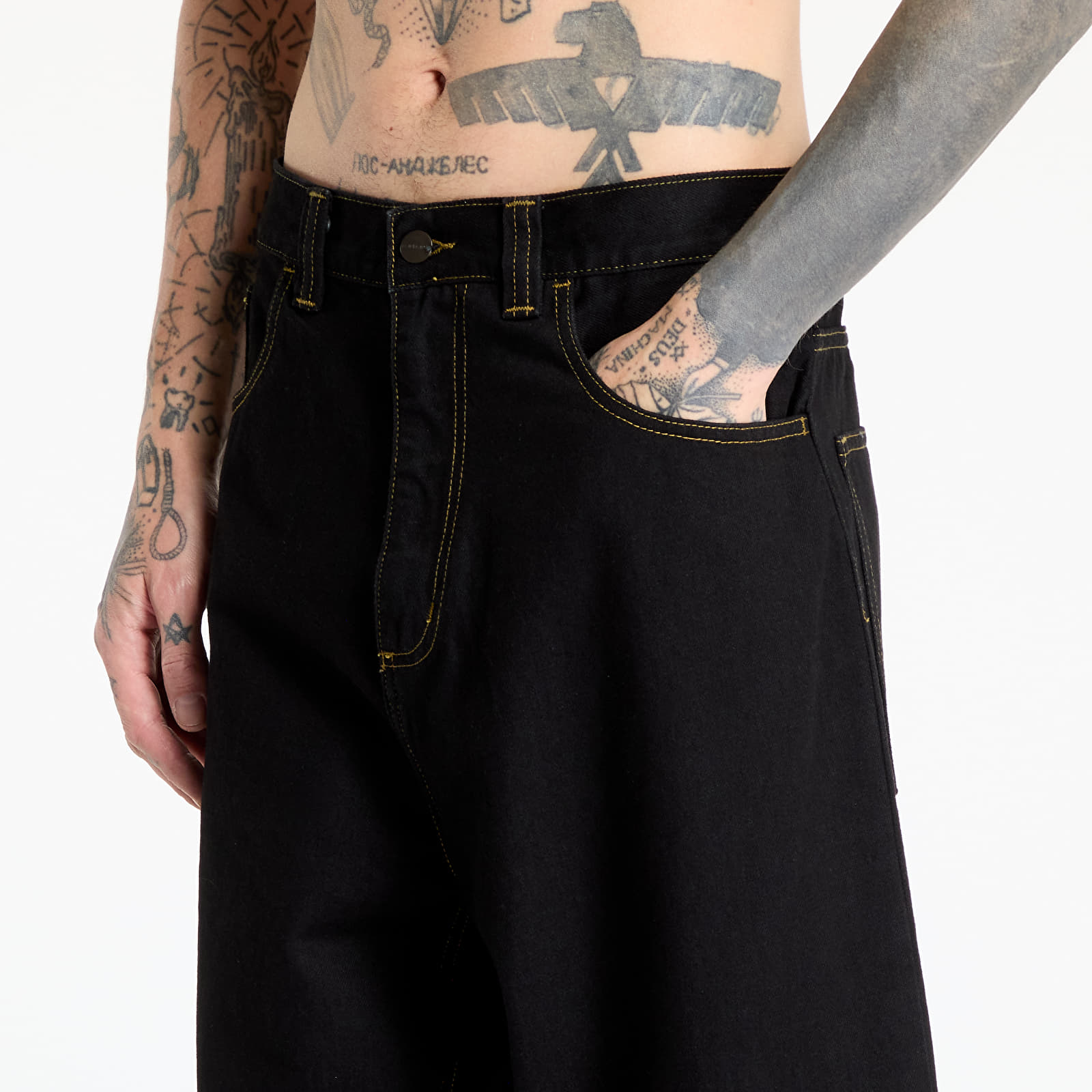 Jeans Carhartt WIP Brandon Pant Black Rinsed