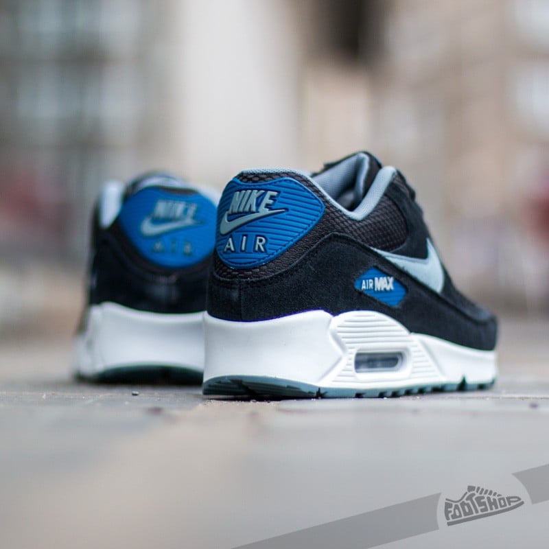 Мъжки кецове и обувки Nike Air Max 90 Essential Black/Dv Grey/Gym Blue