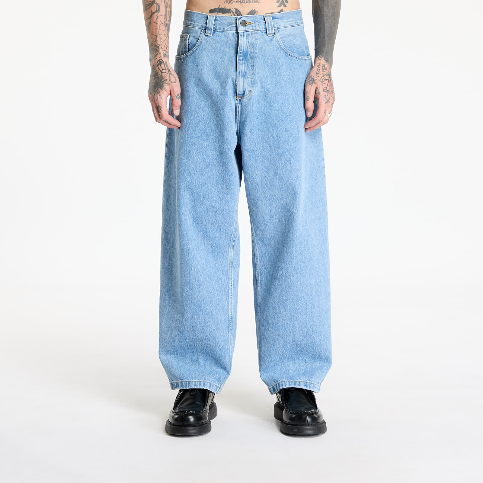 Pants and jeans Carhartt WIP Brandon Pant Blue Stone Bleached