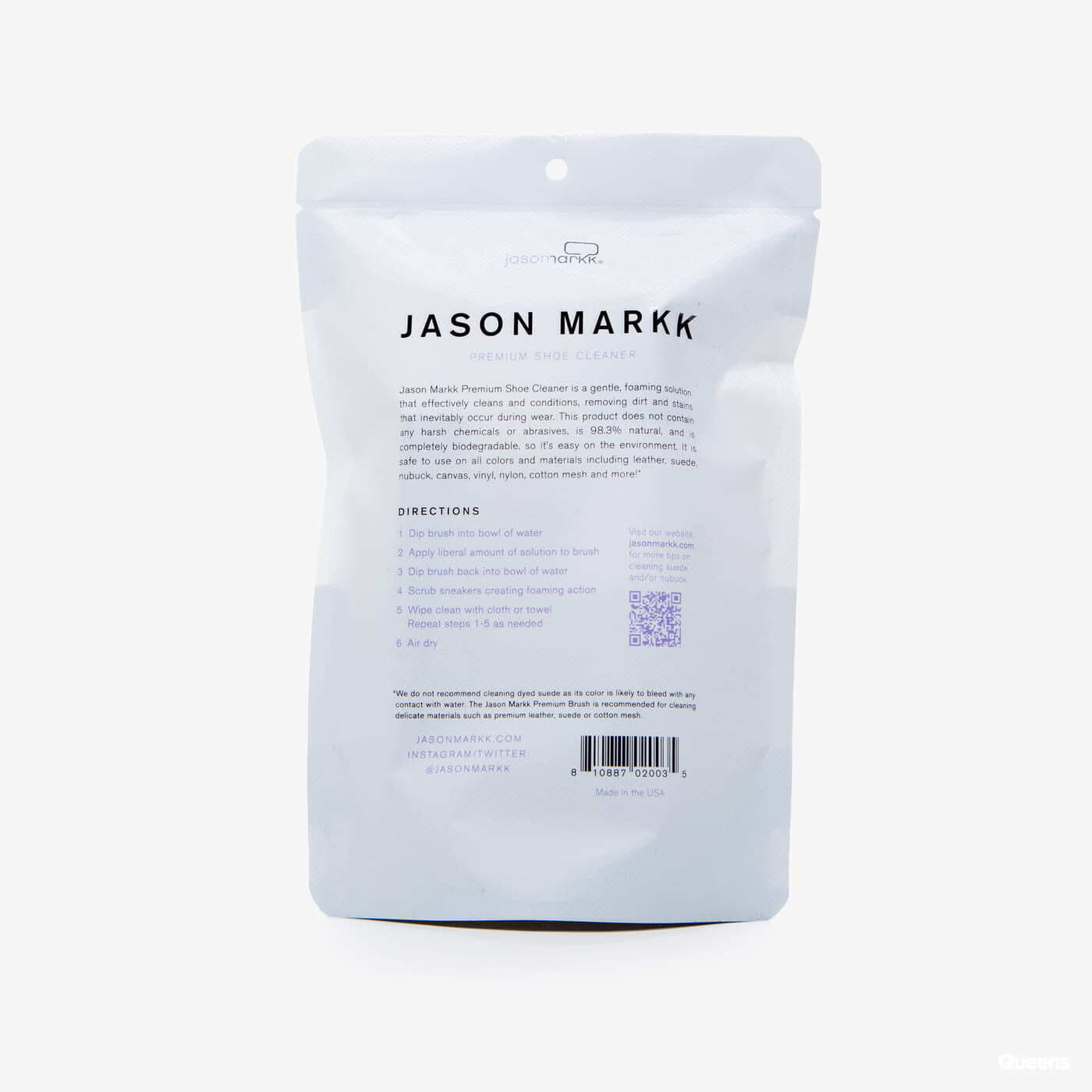 Shoe care Jason Markk Essential Kit Deep Cleaning Solution 118ml / 4 oz. White