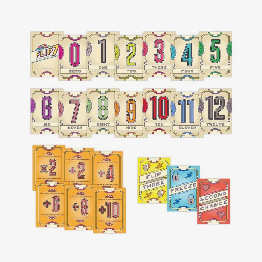 andere Accessoires Flip 7 - EN (USAopoly)
