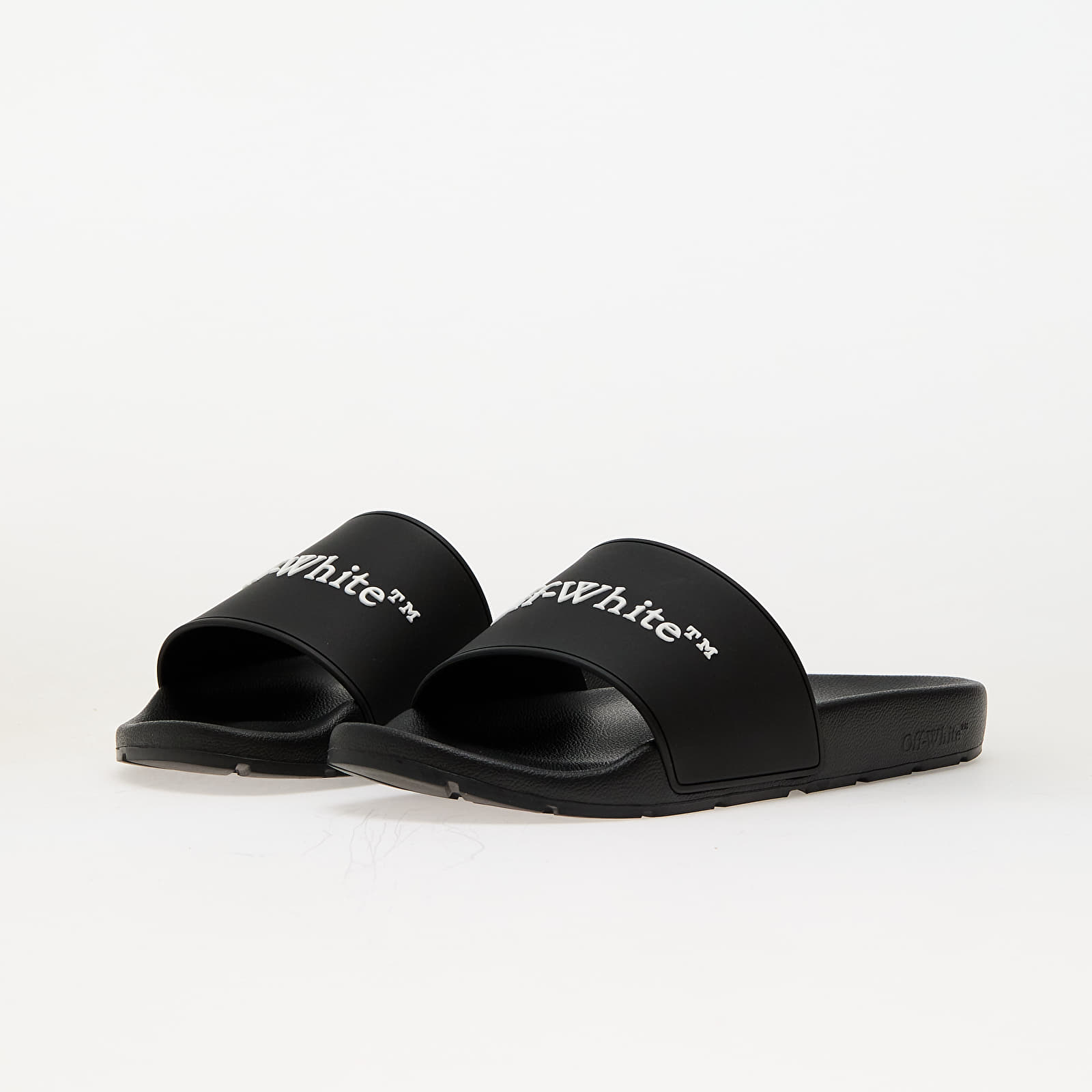 Zapatillas Hombre Off-White Bookish Sliders Black - White