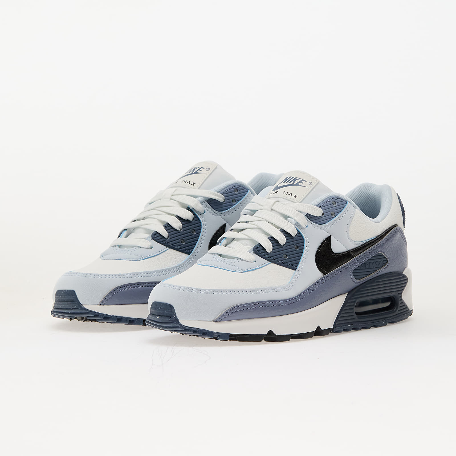 Naiste jalatsid Nike W Air Max 90 Summit White/ Black-Ashen Slate-Blue Tint