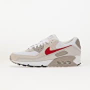 Nike Air Max 90 White/ University Red-College Grey