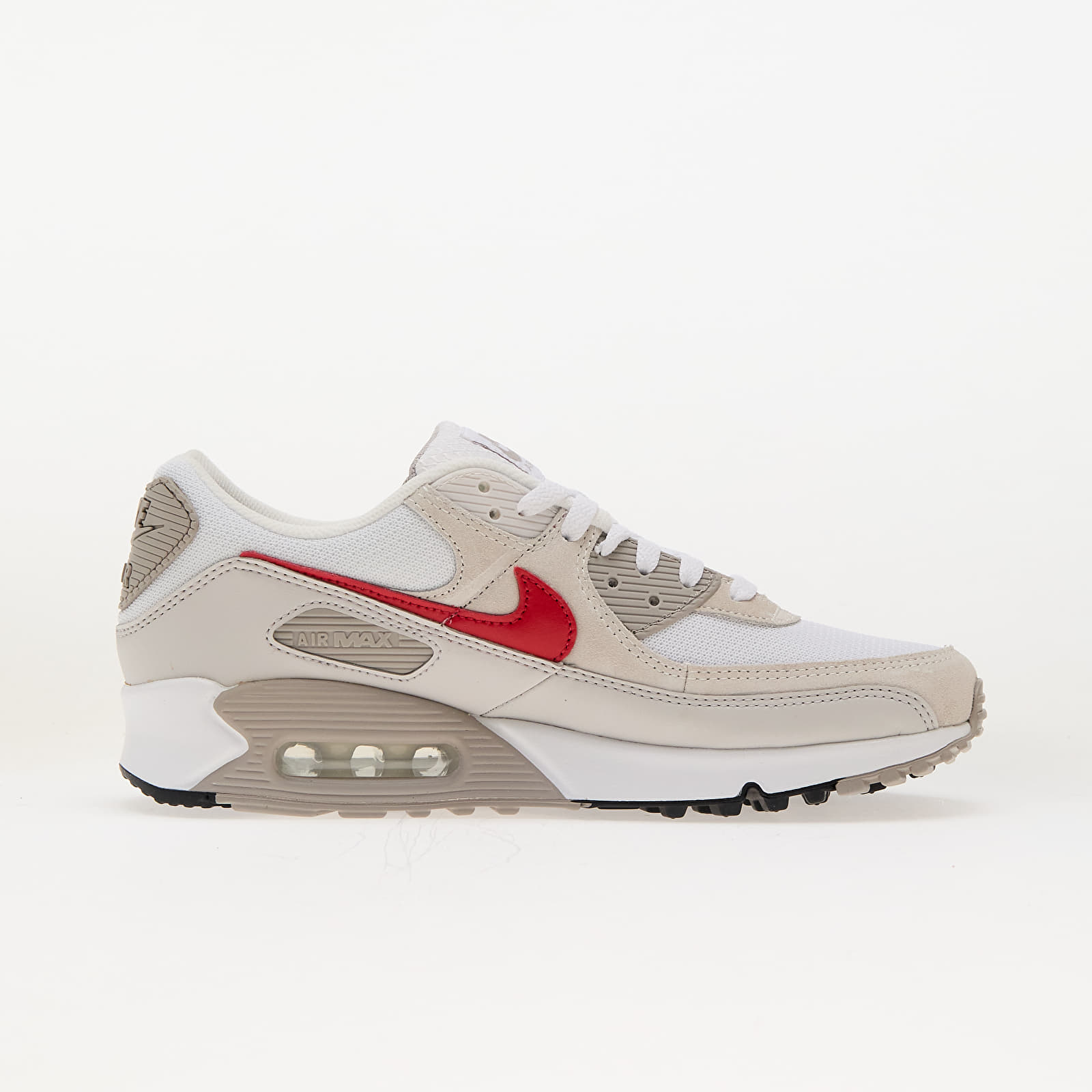 Vyriška avalynė Nike Air Max 90 White/ University Red-College Grey