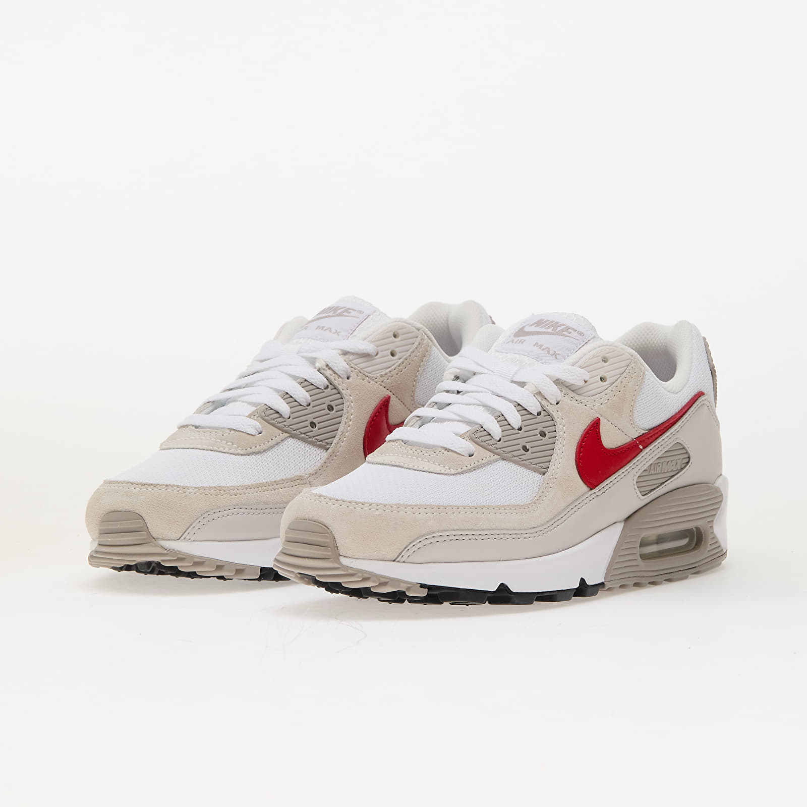 Vyriška avalynė Nike Air Max 90 White/ University Red-College Grey