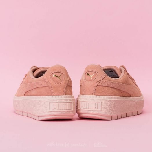 Peach beige puma sales