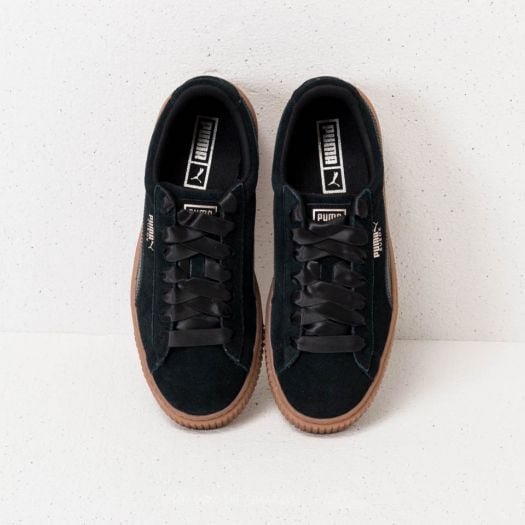 Puma suede platform bubble black clearance
