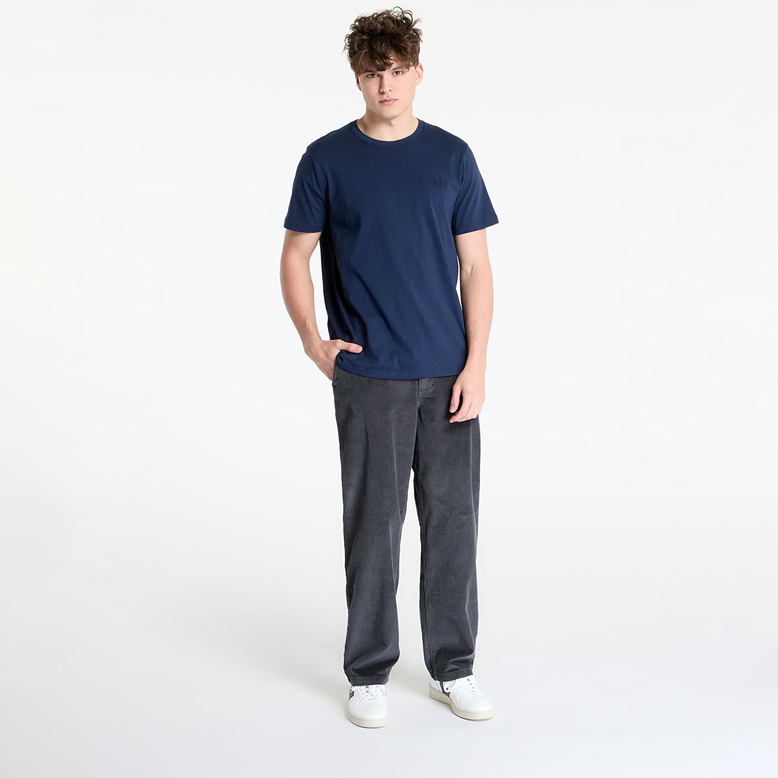 Meeste T-särgid FRED PERRY Crew Neck T-Shirt Tennis Blue