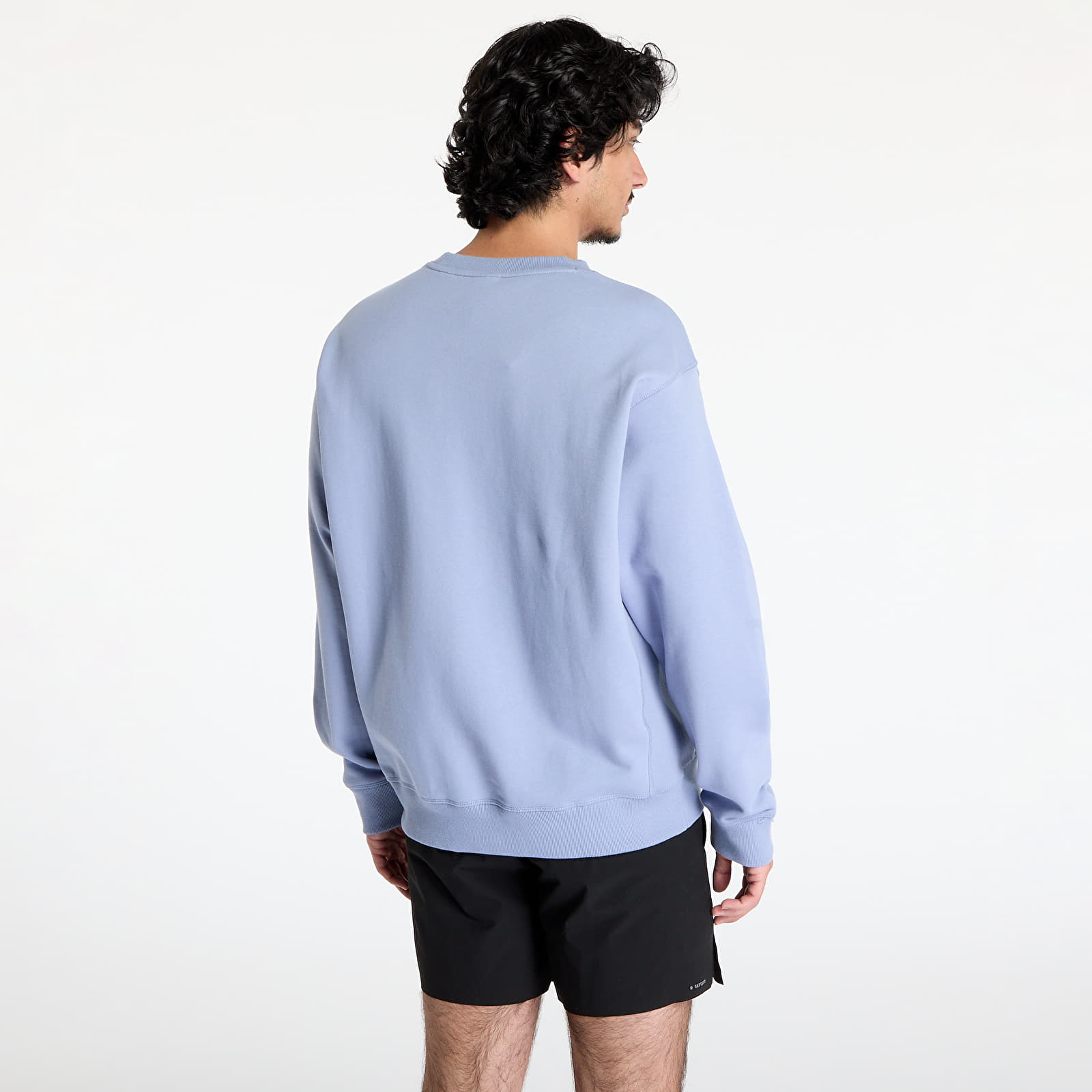 Mikiny New Balance Athletics French Terry Crew Dusk Shower