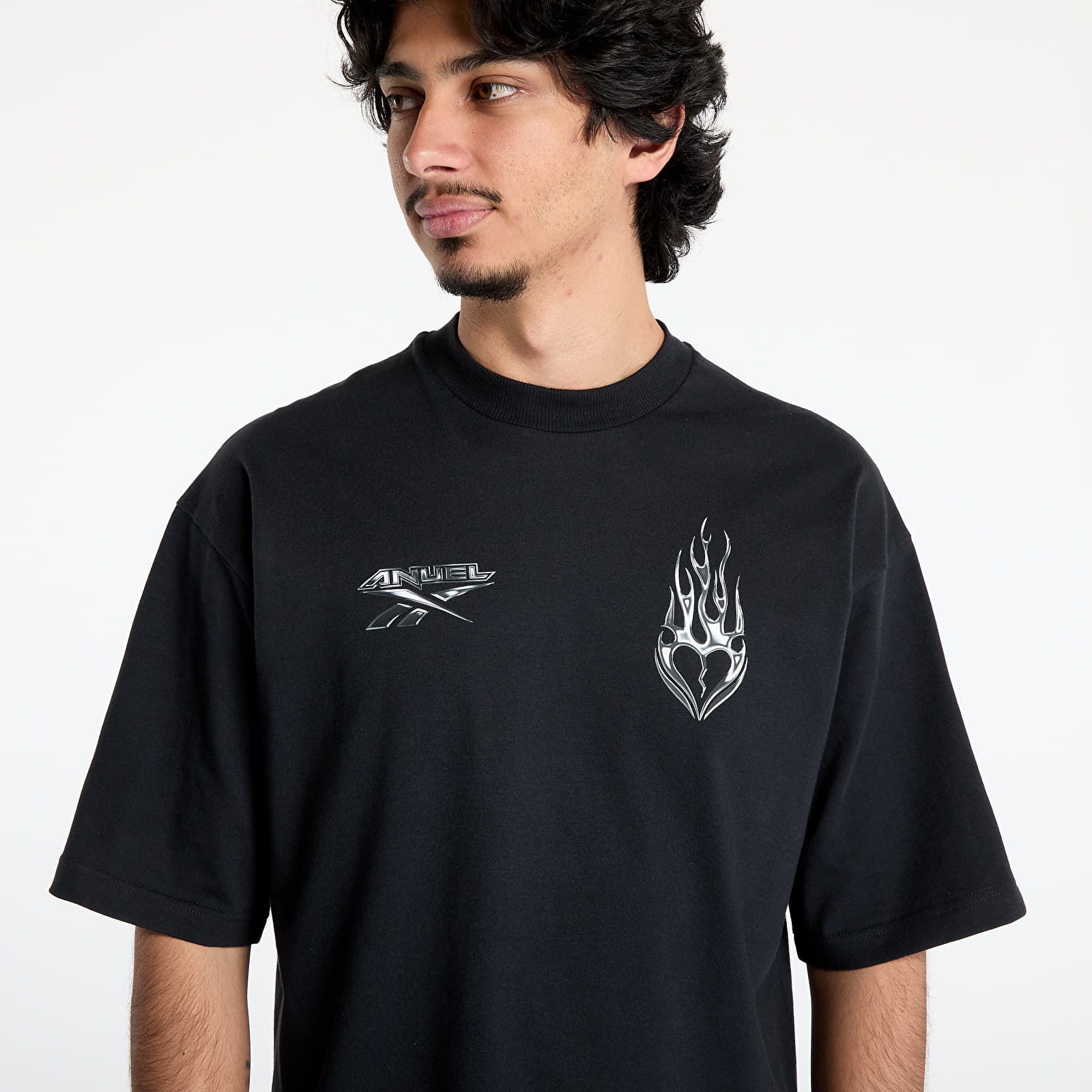 Tričká Reebok Anuel Tee Black