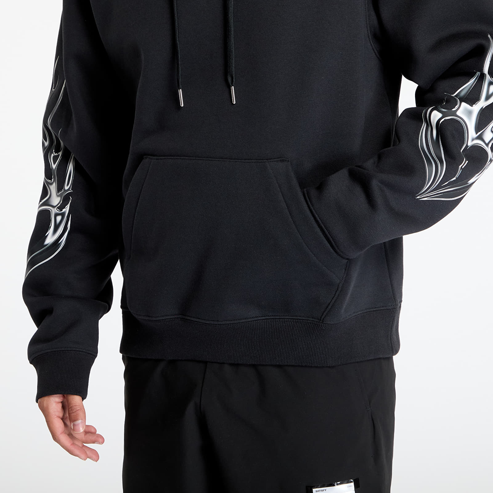 Kapuutsikud ja kampsunid Reebok Anuel Hoodie Black