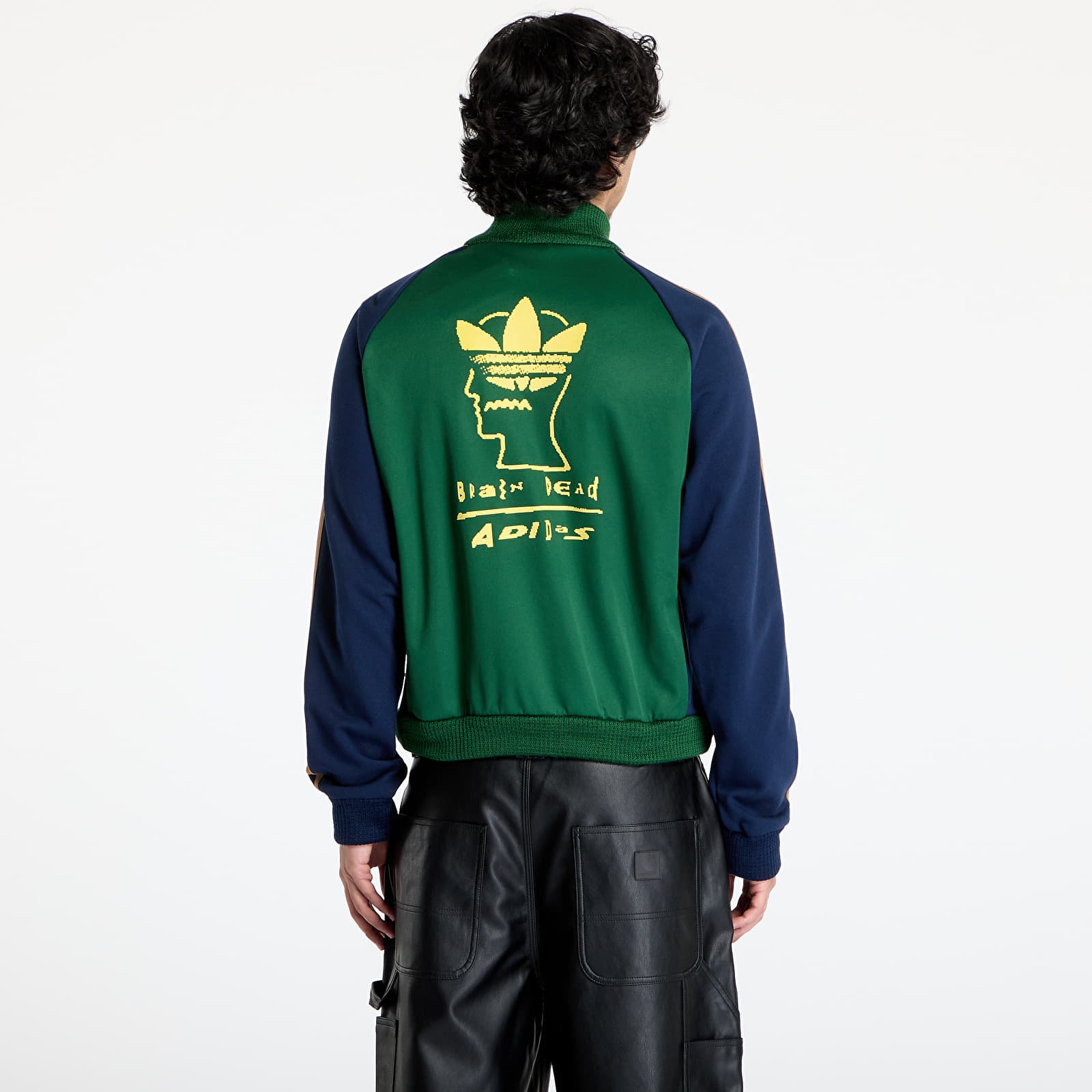 Hoodies and sweatshirts  adidas x Brain Dead Track Top Green/ Amazon Green