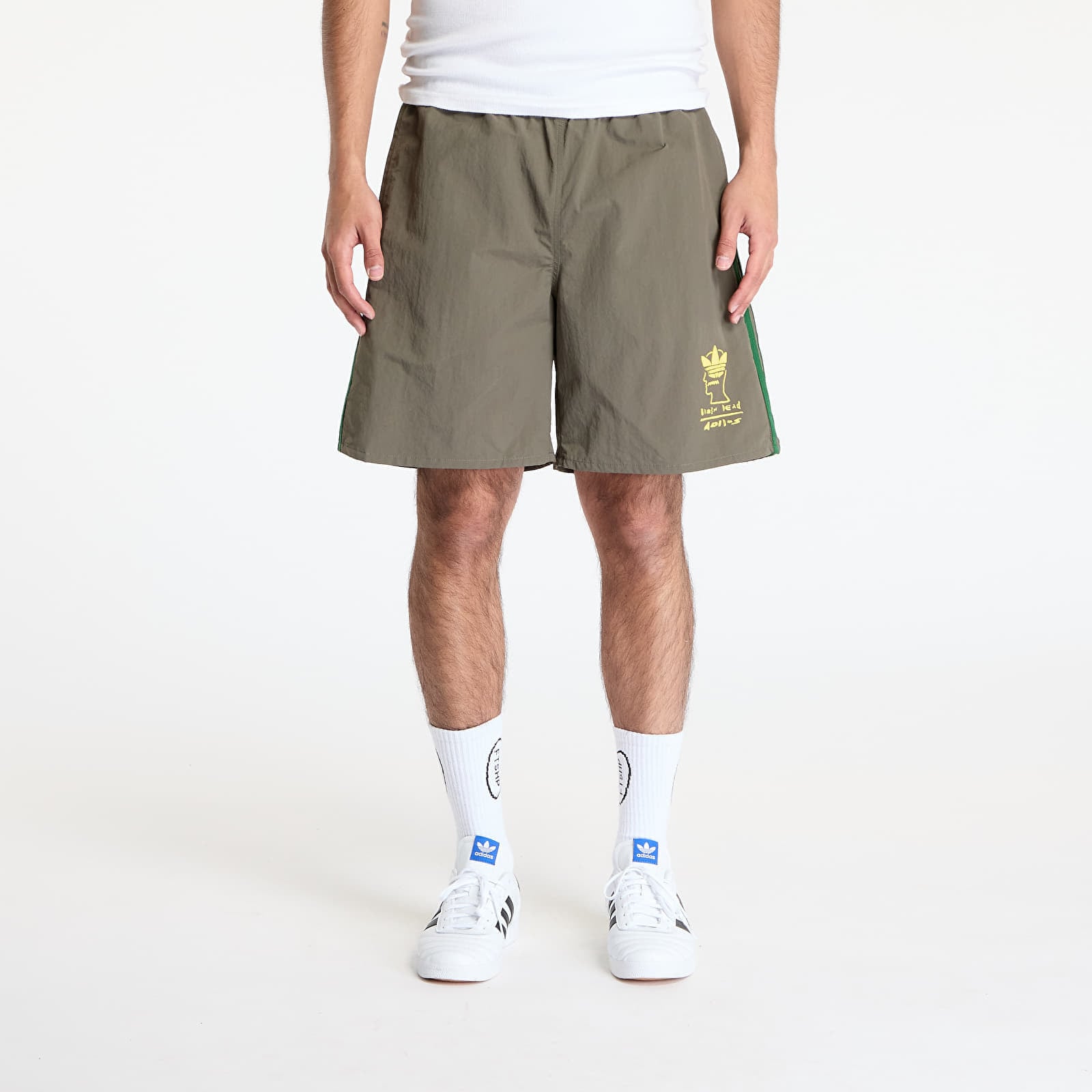 Pantaloni scurți adidas x Brain Dead Shorts Brown/ Branch XXL