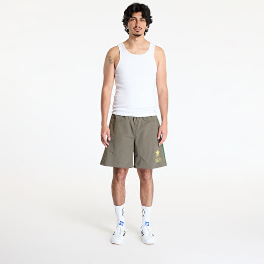 Shorts adidas x Brain Dead Shorts Brown/ Branch (JN7149) | Footshop