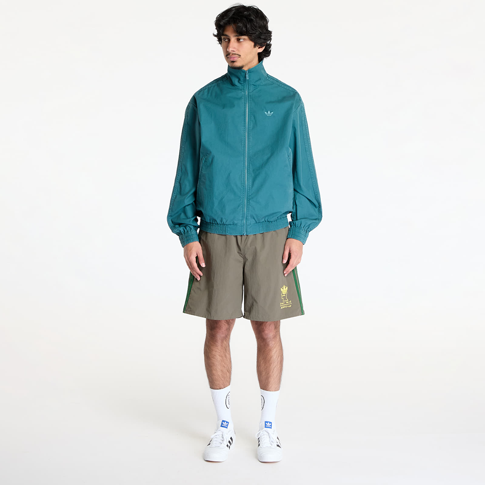 Men's jackets adidas Woven Firebird Tracksuit Jacket Green/ Tech Green