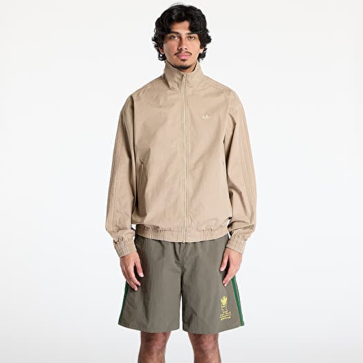 adidas Woven Firebird Tracksuit Jacket Brown/ Blanch Cargo