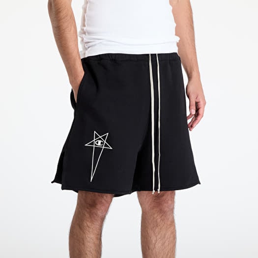 Men's shorts Rick Owens DRKSHDW x Champion Shorts Black