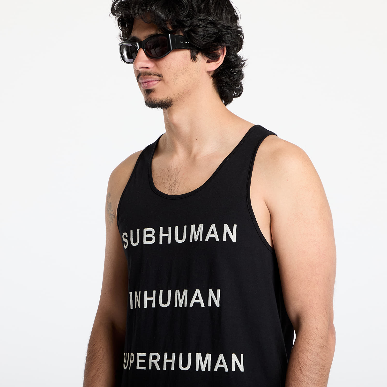 Koszulki bez rękawów Rick Owens DRKSHDW x Champion Basketball Tank Black