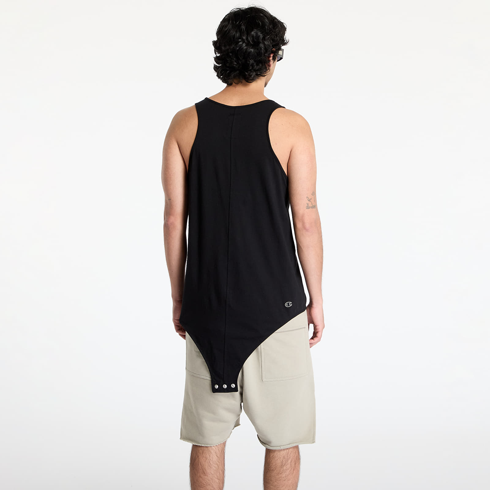 Koszulki bez rękawów Rick Owens DRKSHDW x Champion Basketball Tank Black