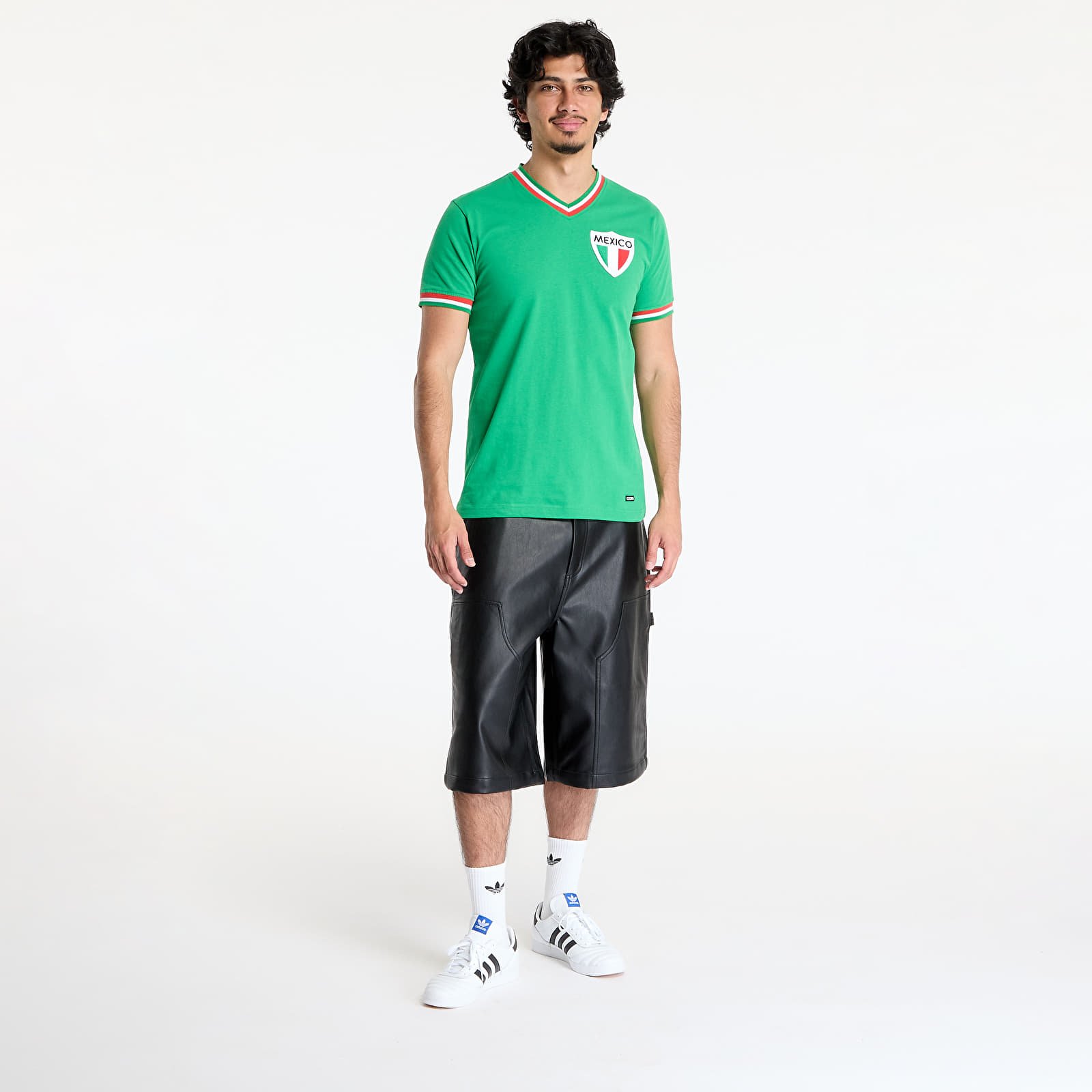 Dresy COPA Mexico Pelé 1980's Retro Football Shirt UNISEX Green