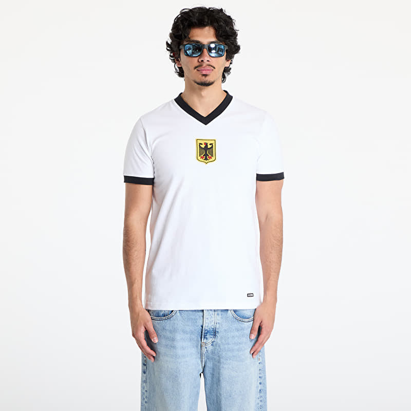 Jersey COPA Germany 1970's Retro Football Shirt UNISEX White