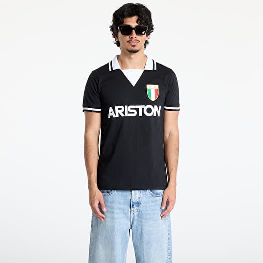 Τζέρσεϊ COPA Juventus 1986 - 87 Away Retro Football Shirt UNISEX Black