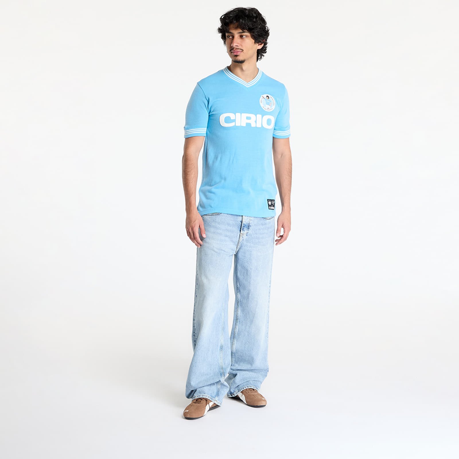 Marškinėliai COPA Maradona x COPA Napoli 1984 Retro Football Shirt UNISEX Blue