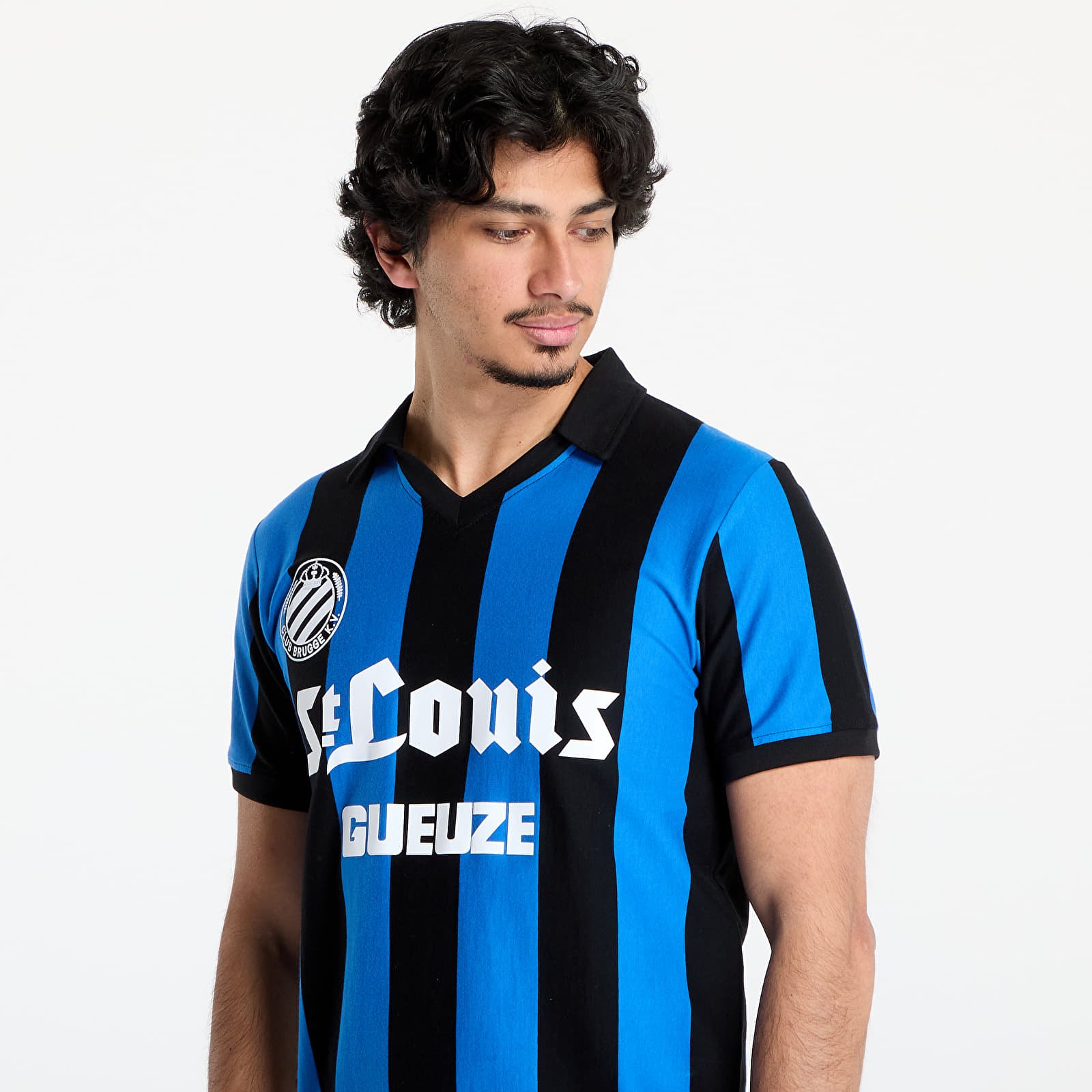 Koszulki COPA Club Brugge 1981 - 82 Retro Football Shirt UNISEX Black/ Blue