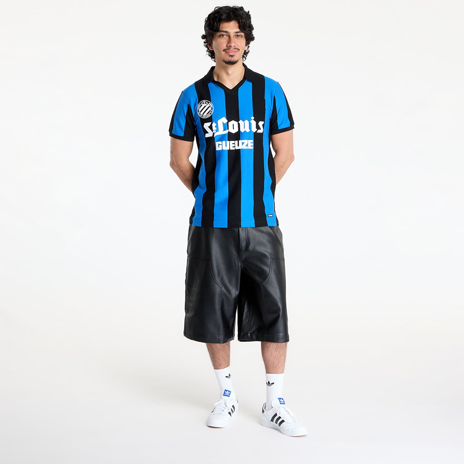 Koszulki COPA Club Brugge 1981 - 82 Retro Football Shirt UNISEX Black/ Blue