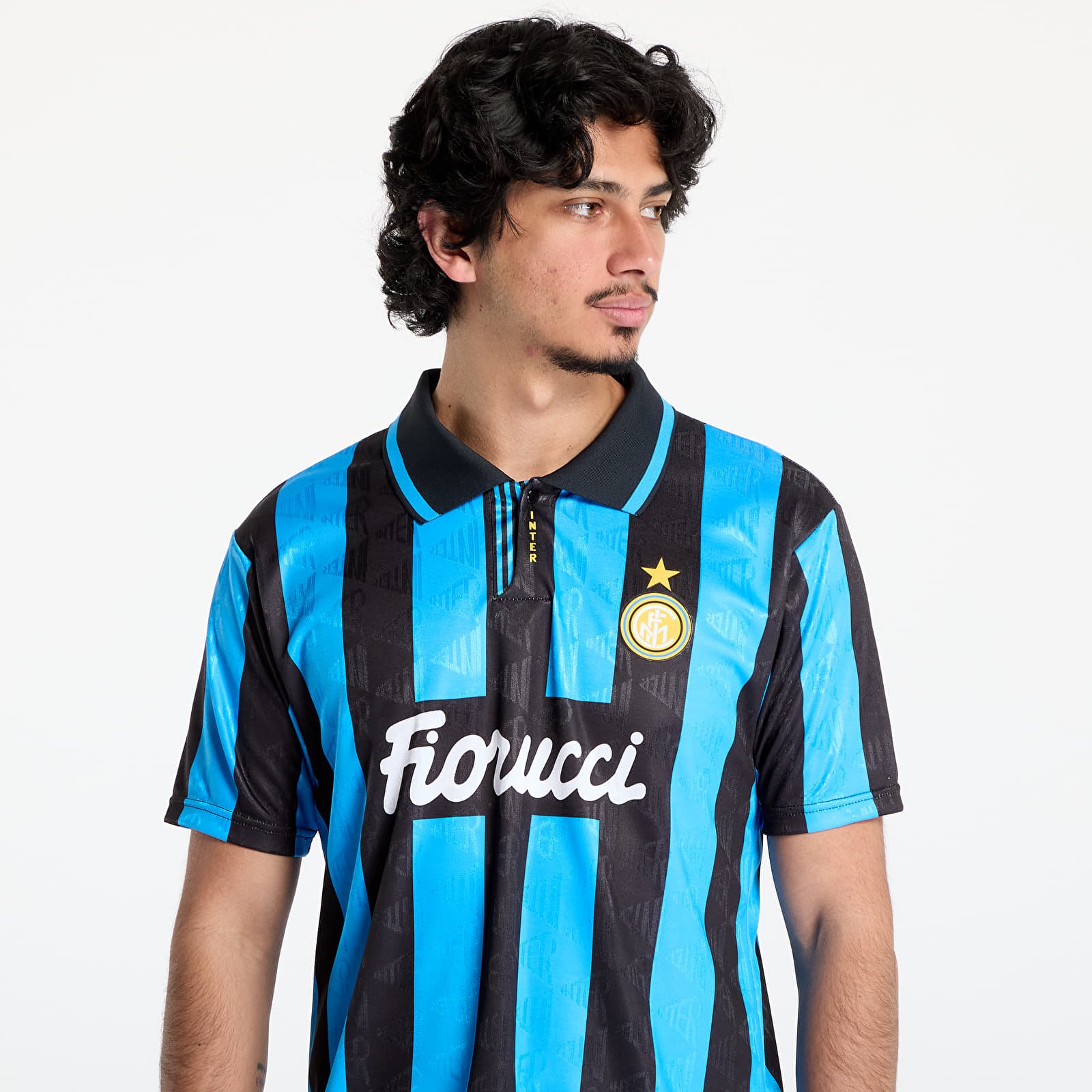 Jerseys COPA FC Internazionale 1993 - 94 Retro Football Shirt UNISEX Blue/ Black