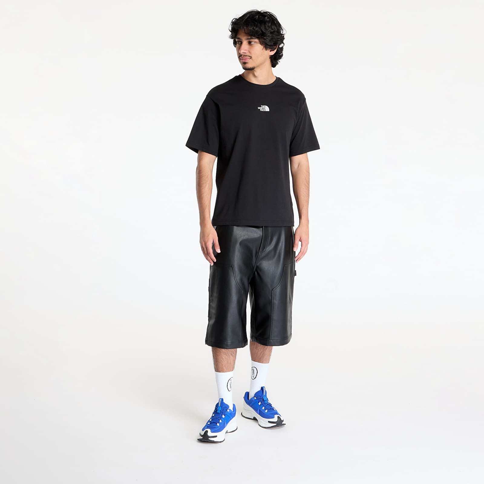 Tricouri bărbați The North Face UNISEX Ss Never Stop Relaxed Tee TNF Black