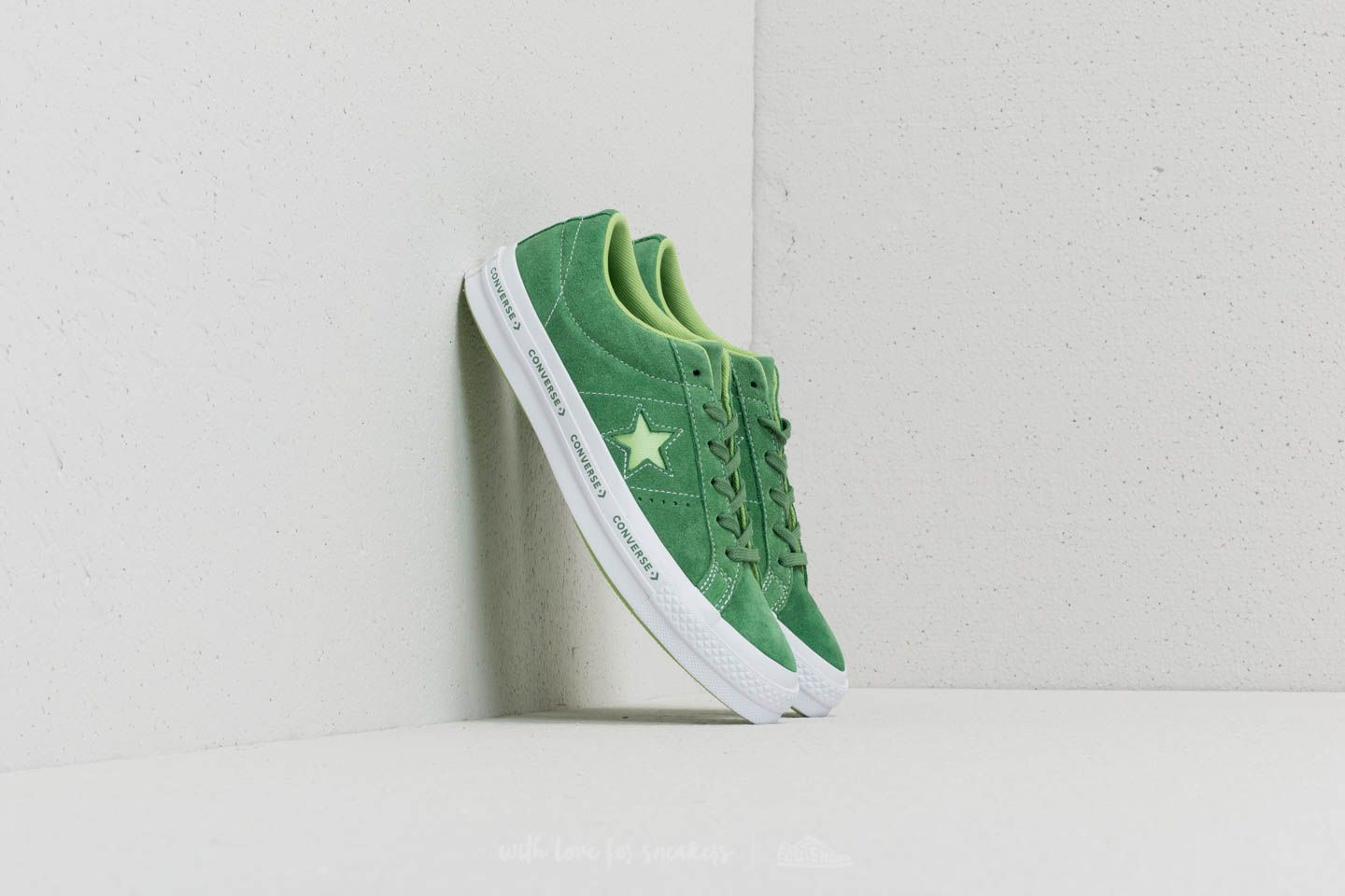 Converse one star deals mint green