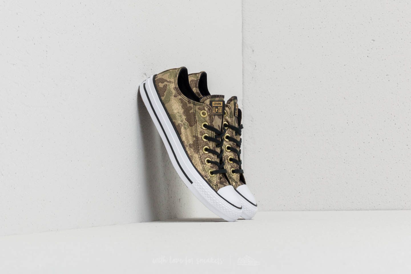 Women's shoes Converse Chuck Taylor All Star OX Khaki/ Black/ Gold