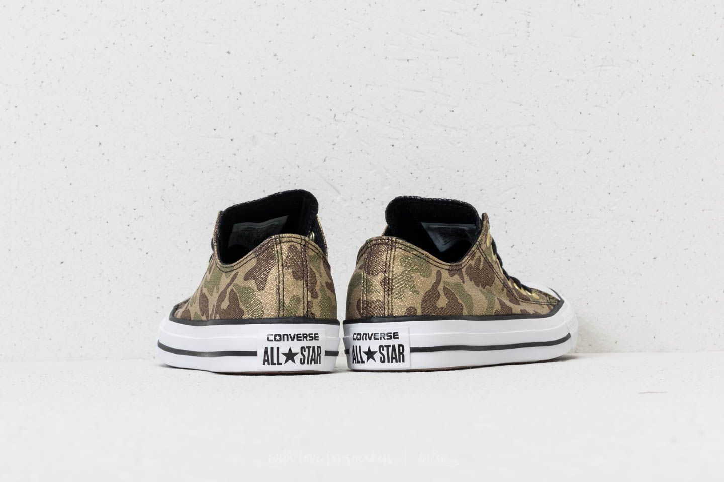 Női cipők Converse Chuck Taylor All Star OX Khaki/ Black/ Gold