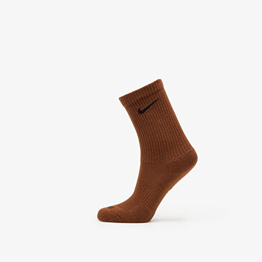 brown nike socks pack