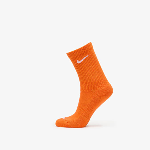 orange nike baseball socks