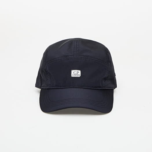 Kepurė C.P. Company Chrome-R 5-Panelled Cap Black