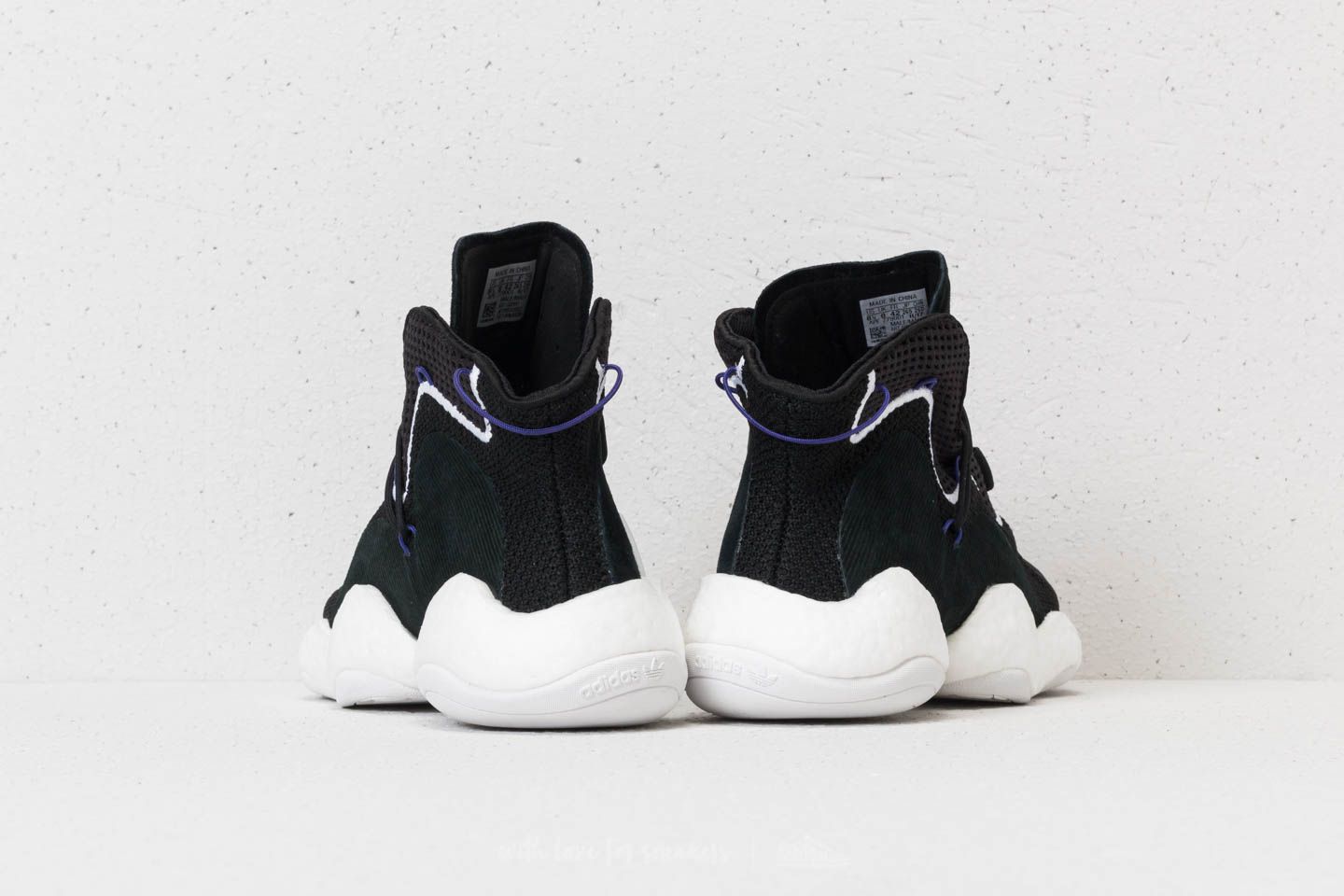 Adidas crazy byw clearance lvl 1 black purple